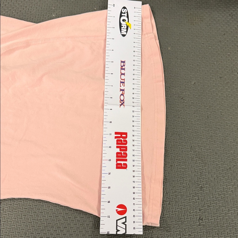 Fila Women's Light Pink V-Neck Tee - Picture 6 of 6